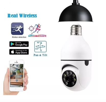 CAMARA FOCO DE SEGURIDAD HD PANORAMICA 360º