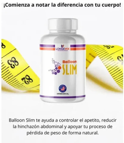 Ballon slim Longevix 60 caps
