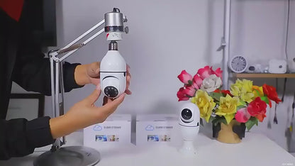 CAMARA FOCO DE SEGURIDAD HD PANORAMICA 360º